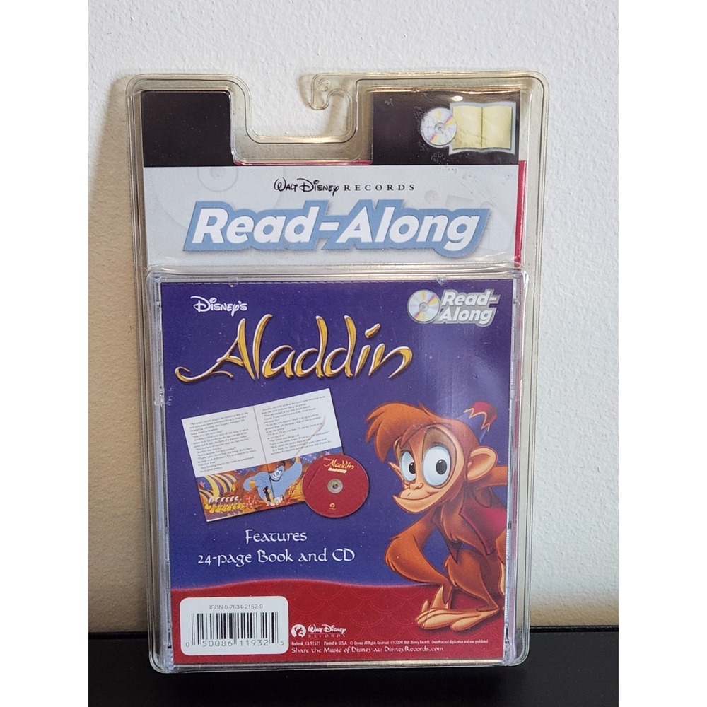 Walt Disney Records/Aladdin Read-Along CD & Book Set